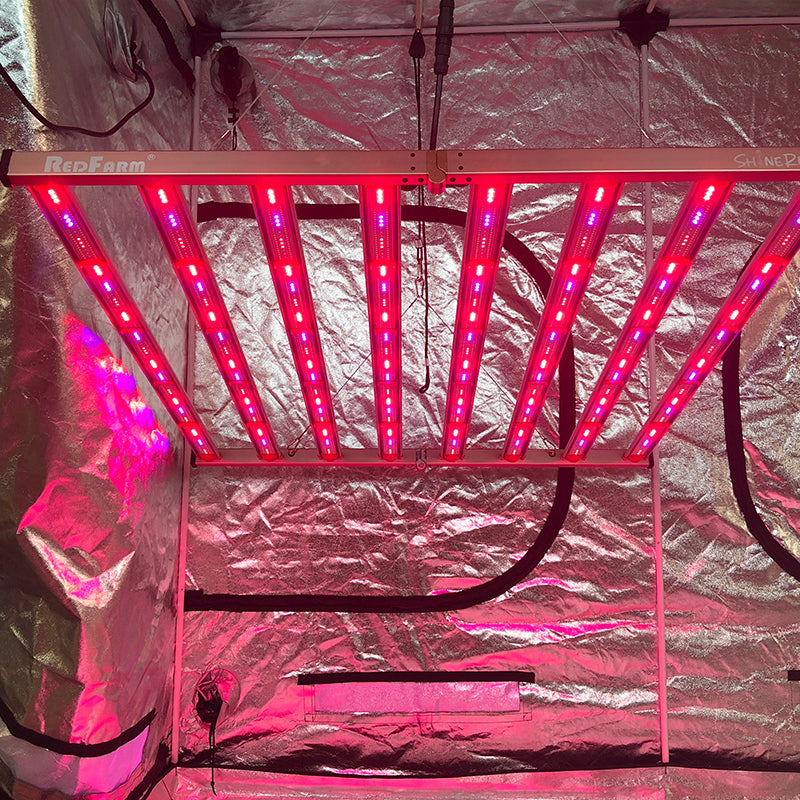 Redfarm USA Stock BT 900plus 3 channels UV IR blue Samsung led grow light