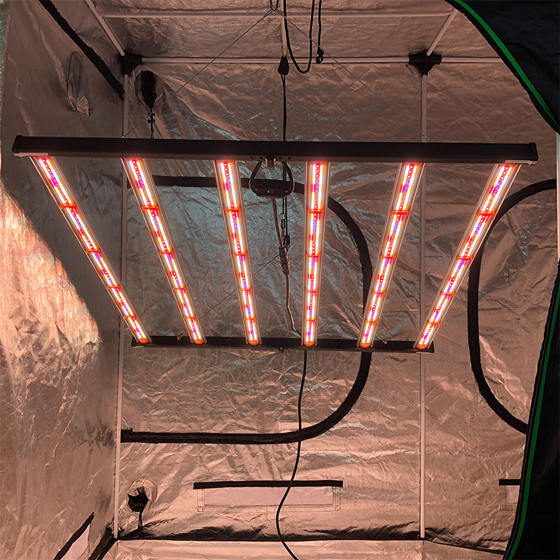 Redfarm High Level BT 680t 680w UV IR led grow light 2 Channels full spectrum