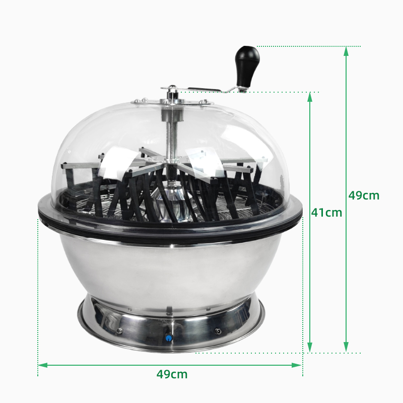 19-inch  Electric Bowl Leaf Bud Trimmer RedFarm