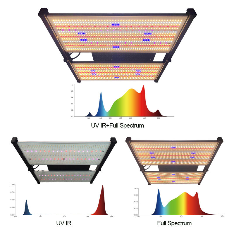 Redfarm G1 Quantum 480W board UV IR LED Grow Light