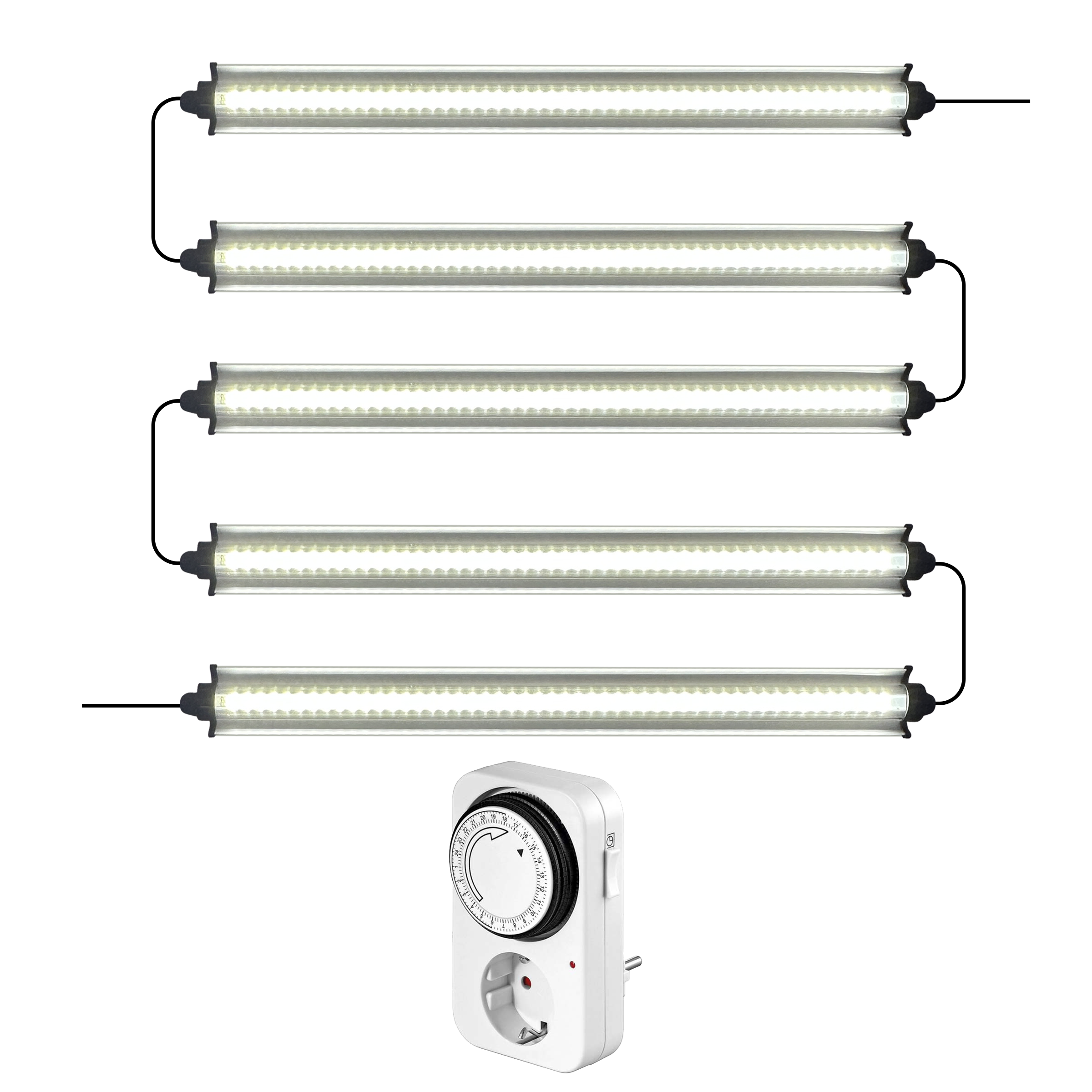 RedFarm Clone LED Grow Light Strip - Full Spectrum Plant Cloning Light for Hydroponic Seedlings & Indoor Propagation RedFarmLED