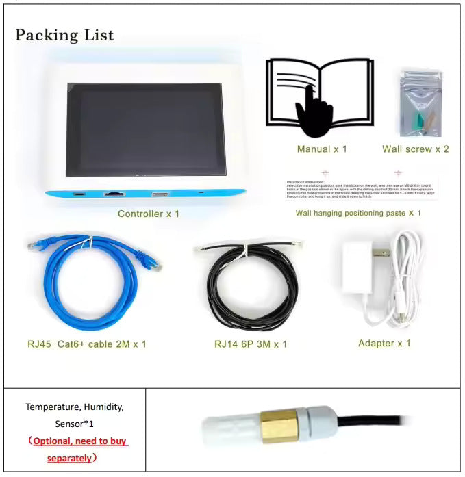 RedFarm Grow Lights Smart Controller Dimmable Sunrise Sunset Humidity Timing Daisy Chain Commercial Led Grow Light Control System RedFarm